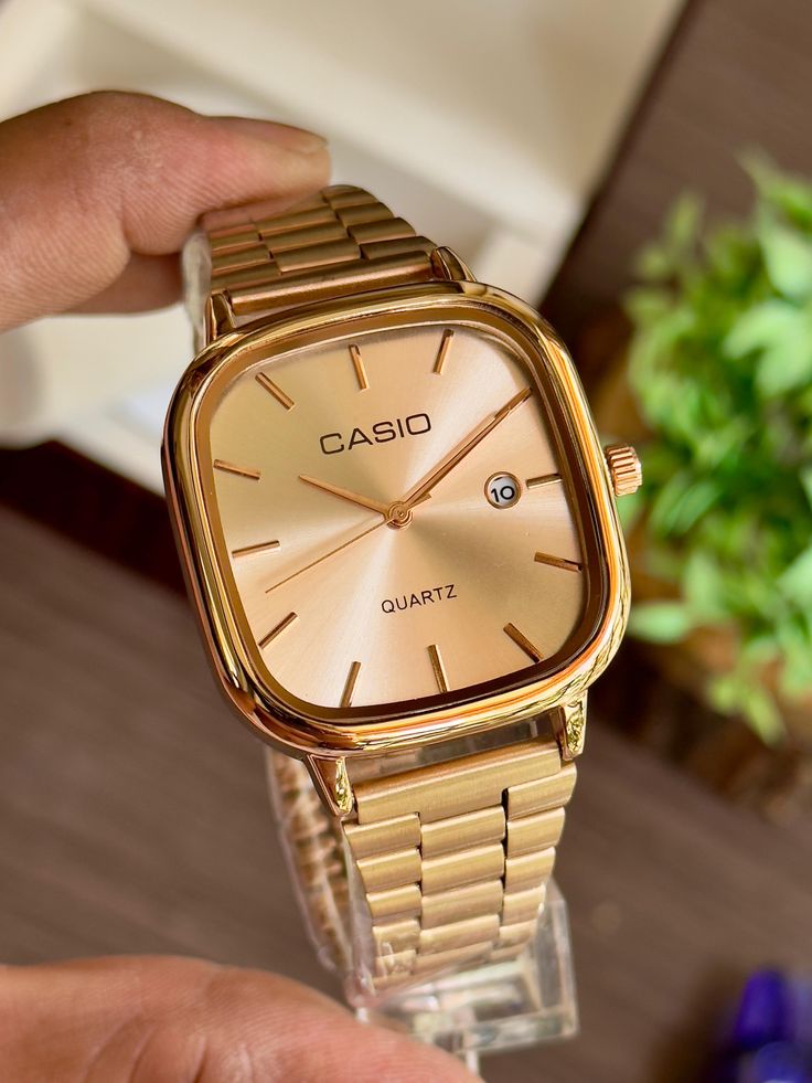 Casio Watch Gold + Gold