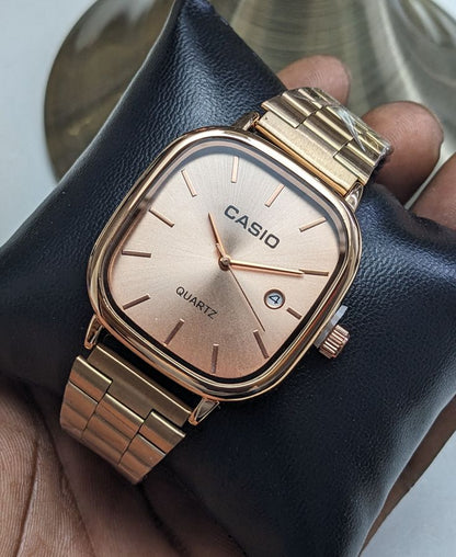 Casio Watch Gold + Gold