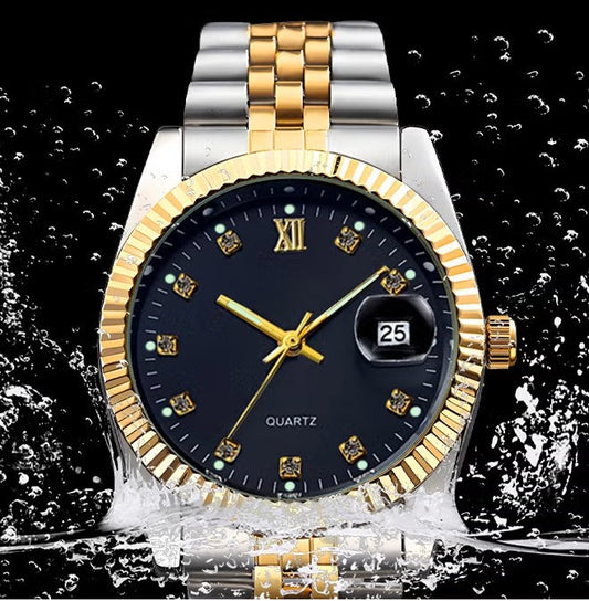 Premium Quartz Couple Watch Set