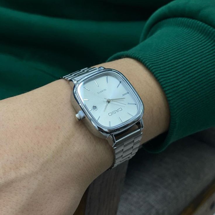 Casio Watch Silver + Silver