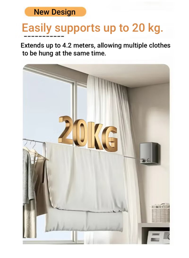 Retractable Clothesline 4.2M