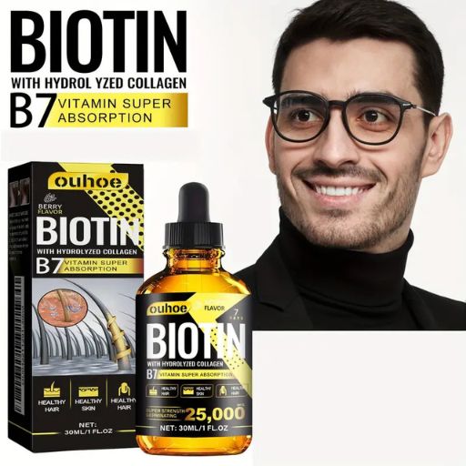 Biotin Hair Treatment Oil with Hydrolyzed Collagen
